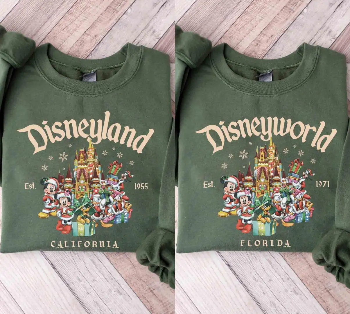 Vintage Disney Christmas Shirt for Mickey Fans