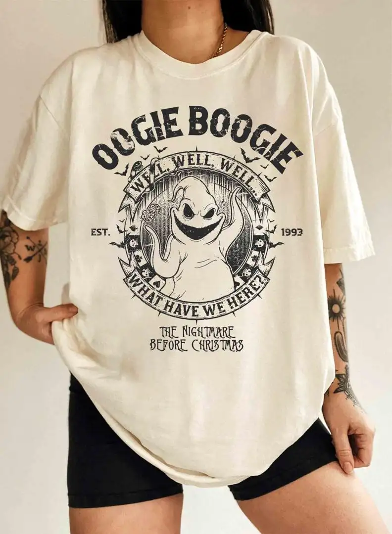Vintage Oogie Boogie Disney Halloween Shirt for Mickey Party