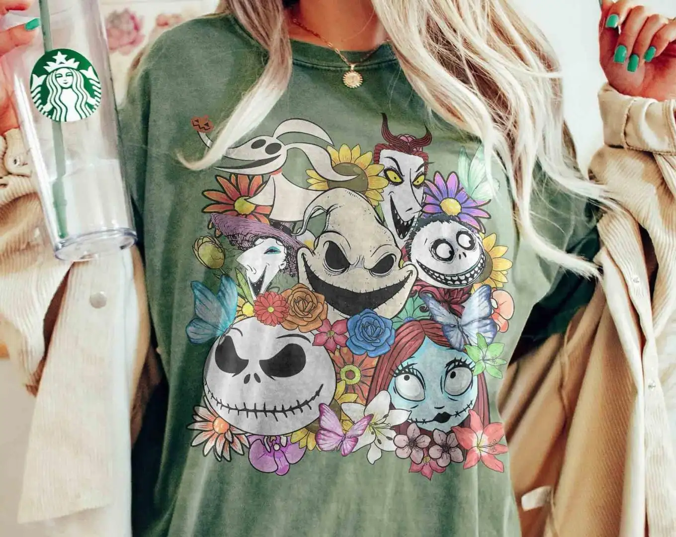Nightmare Before Christmas Retro Shirt for Halloween Town Fans