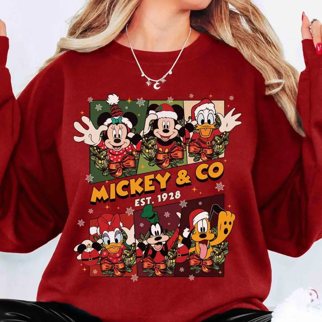 Mickey Mouse Christmas Shirt for Family Disney Holiday
