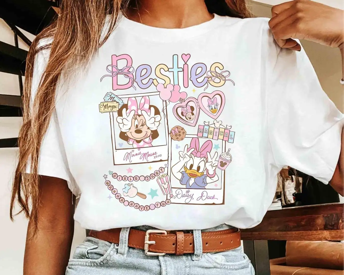 Retro Disney Best Friends Shirt for Girls Trip Matching