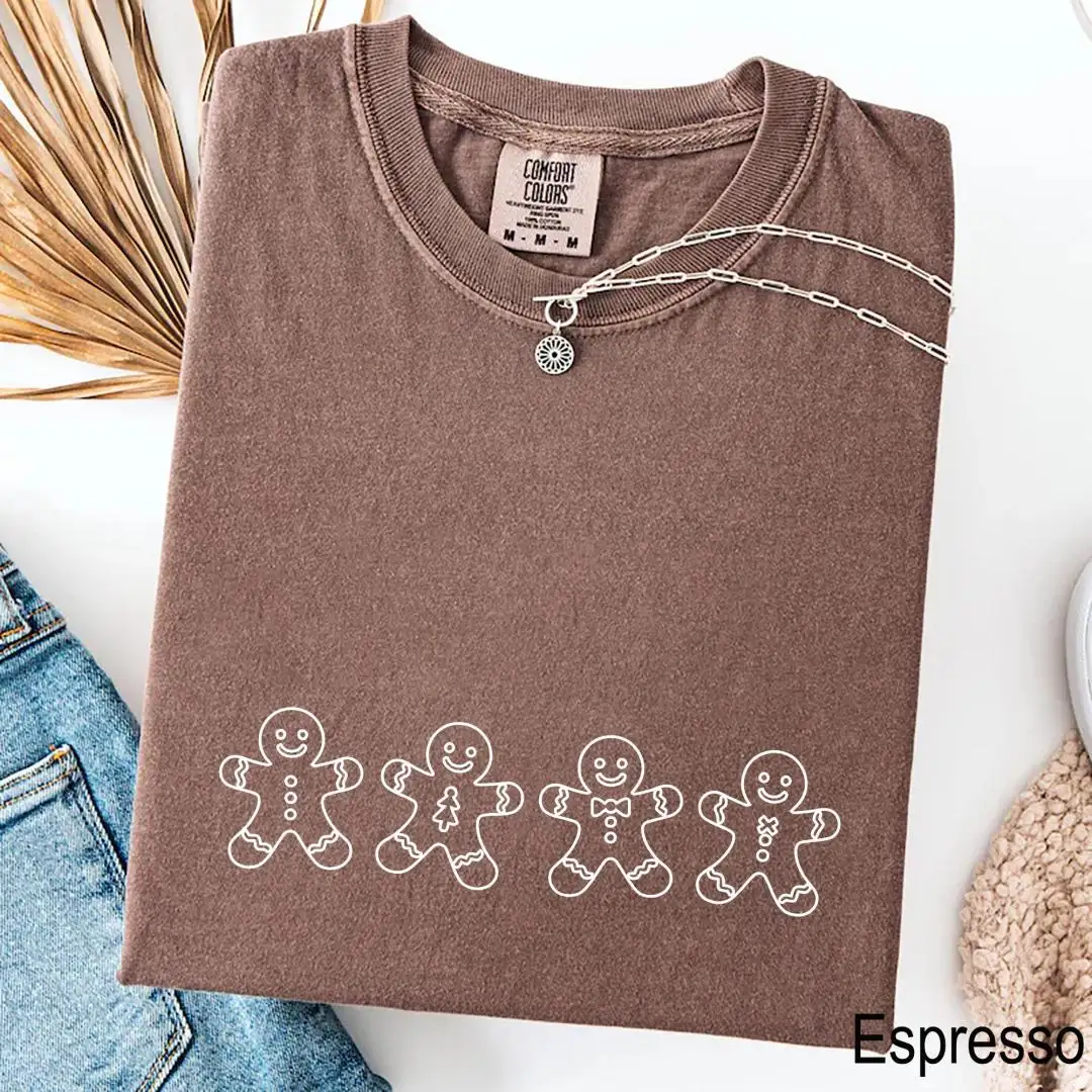 Christmas Gingerbread Cookies Holiday Shirt