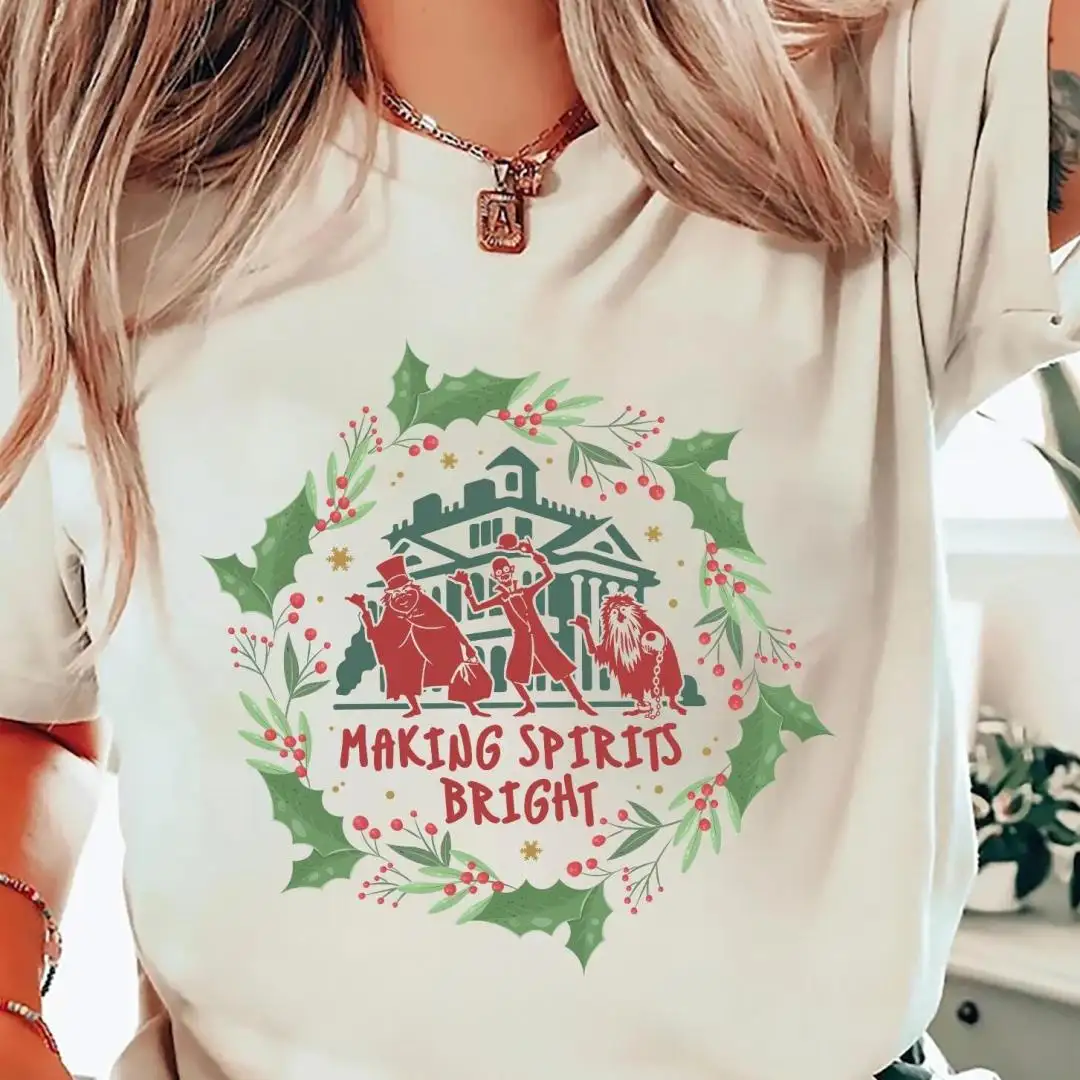 Disney Haunted Mansion Christmas Shirt for Disney Lovers