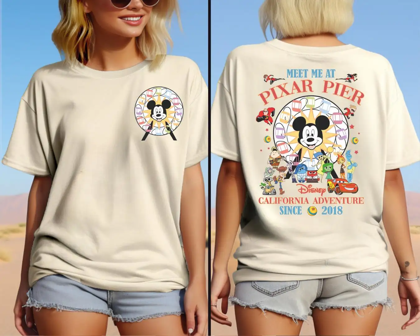 Disney Pixar Pier Shirt for Family Vacation