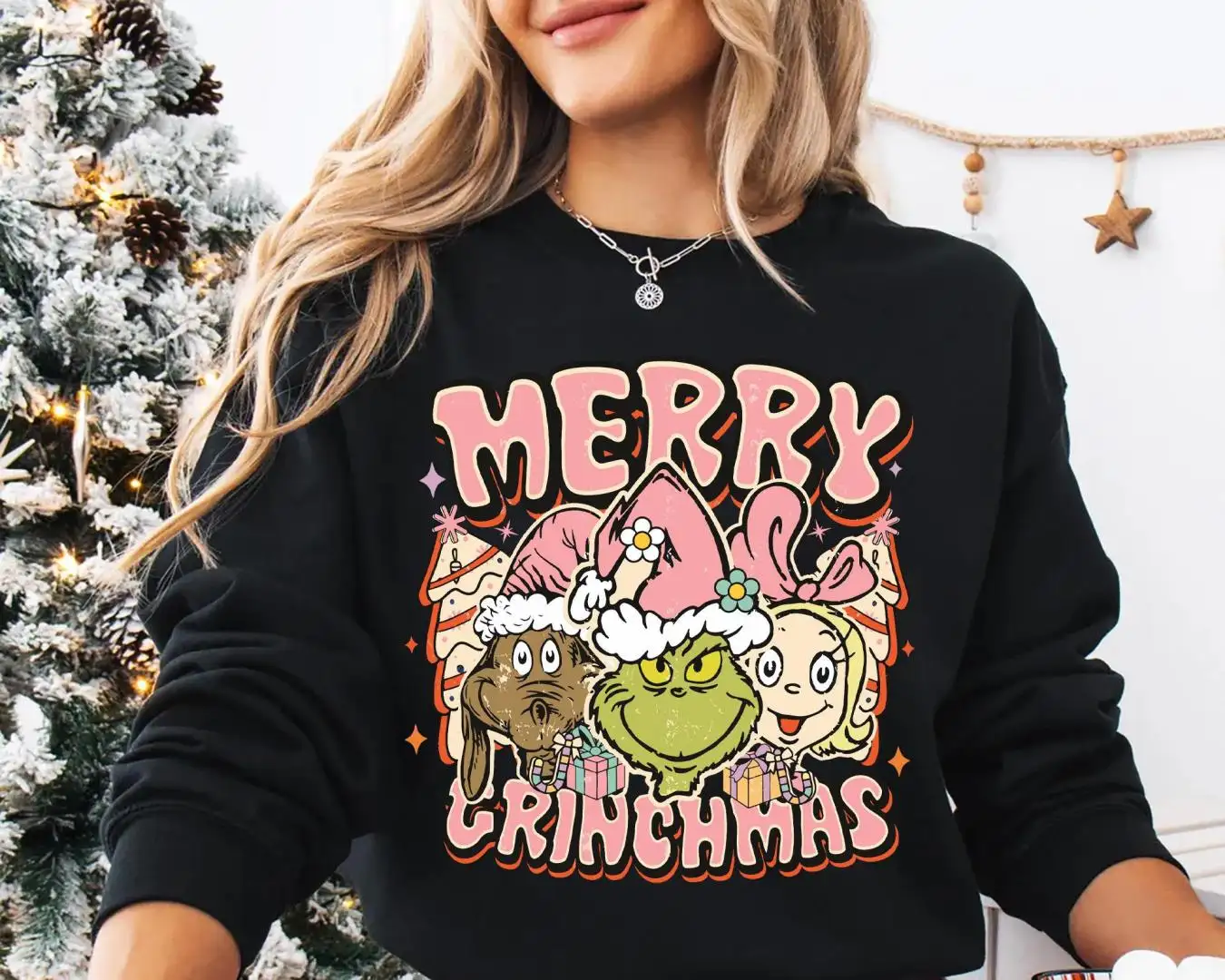 Vintage Grinchmas Shirt Holiday Gift for Grinch Lovers