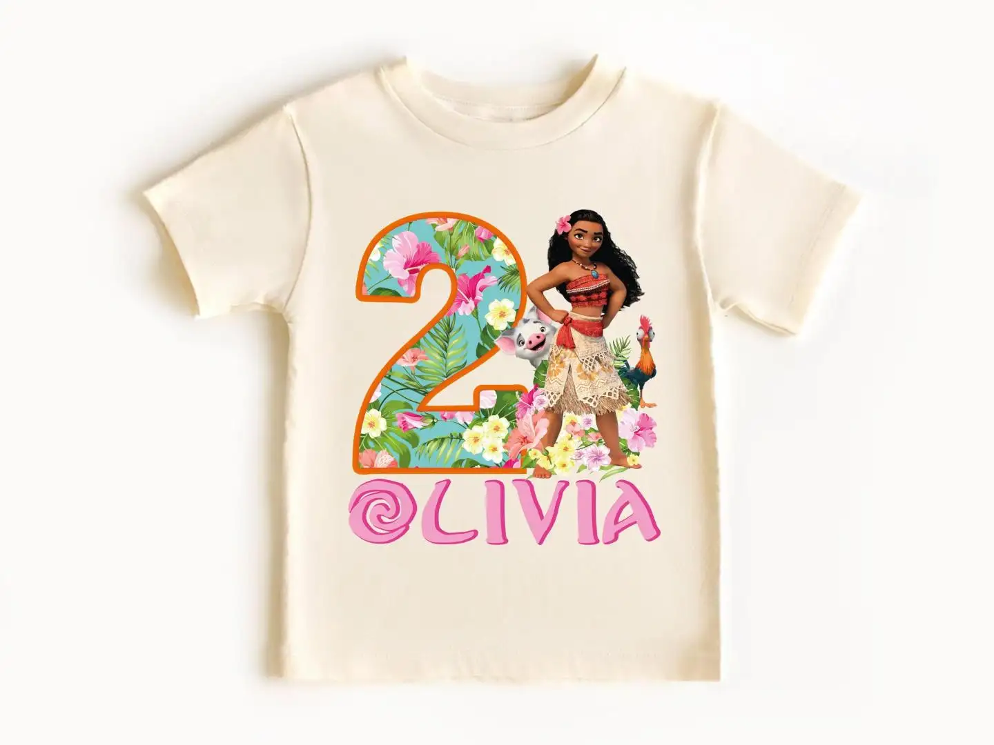 Moana Birthday Shirt for Girls | Princess Party Gift