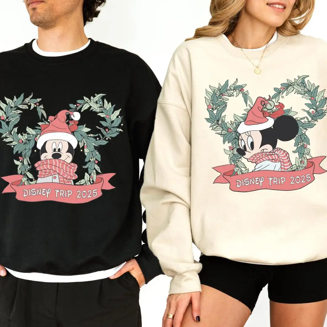 Disney Family Christmas Shirt for 2025 Trip