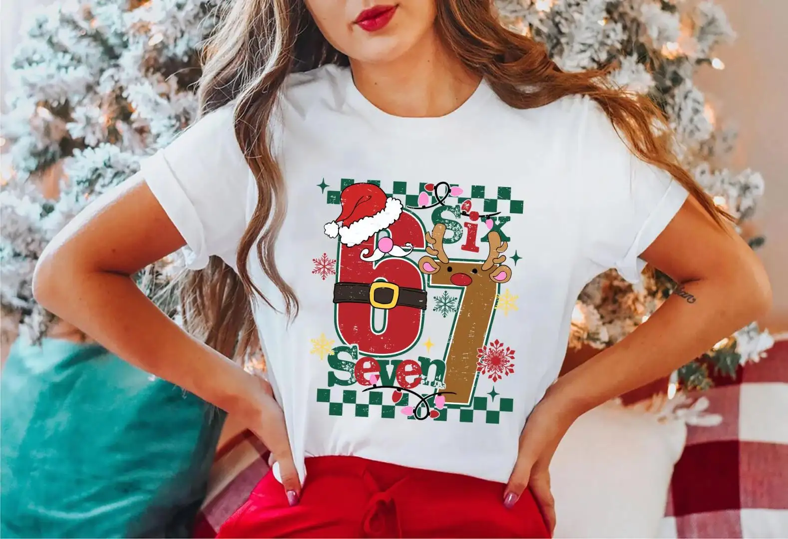 Viral Christmas Meme Shirt: Funny Santa Reindeer Holiday Gift