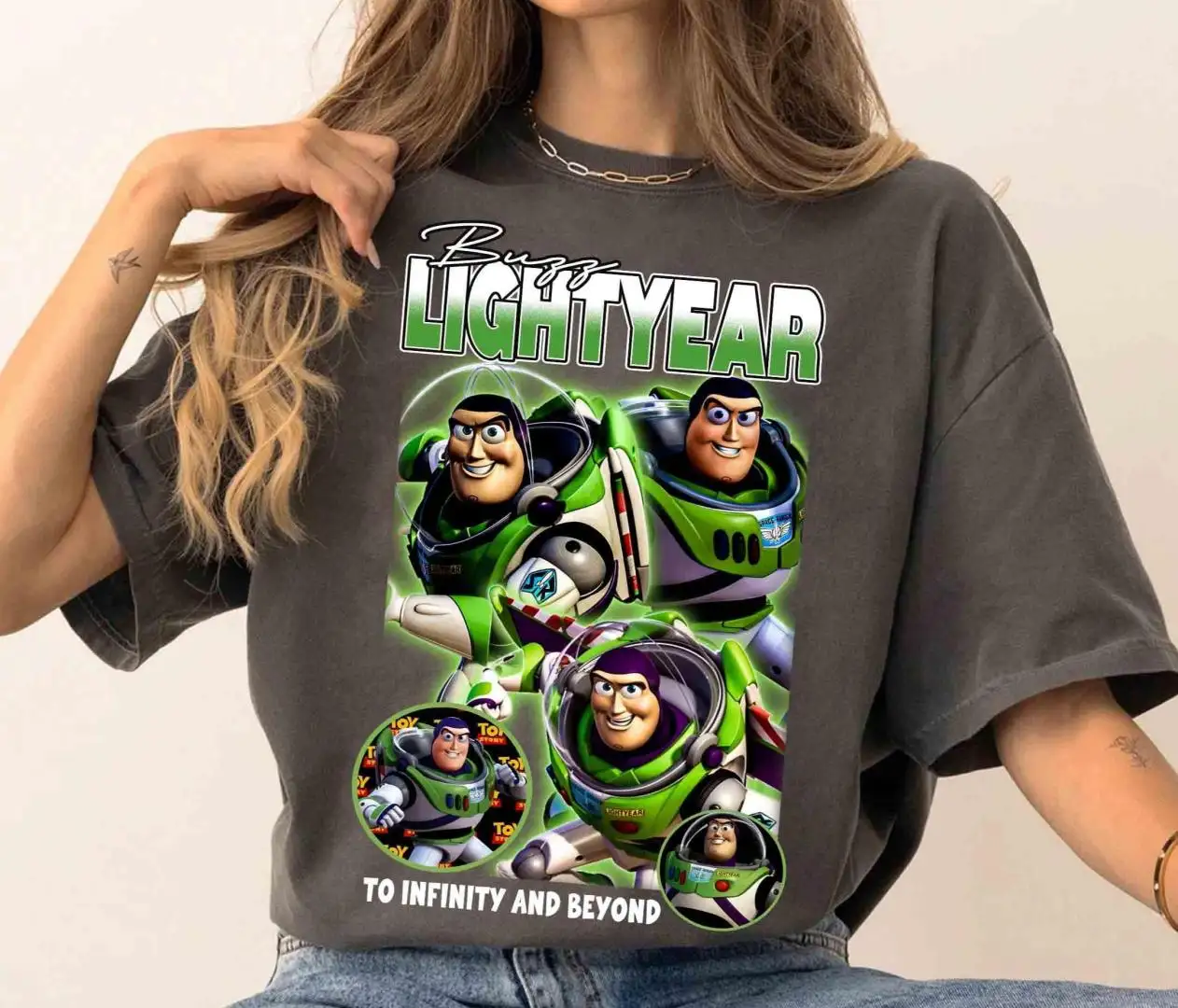 Toy Story Buzz Lightyear Portrait Shirt for Birthday Boys