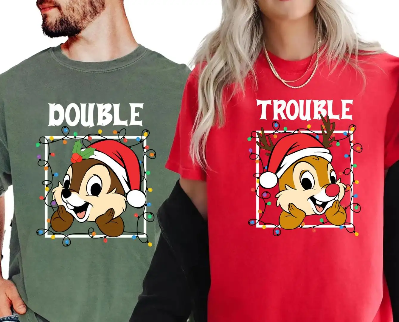Disney Chip and Dale Christmas Shirt Holiday Gift for Fans