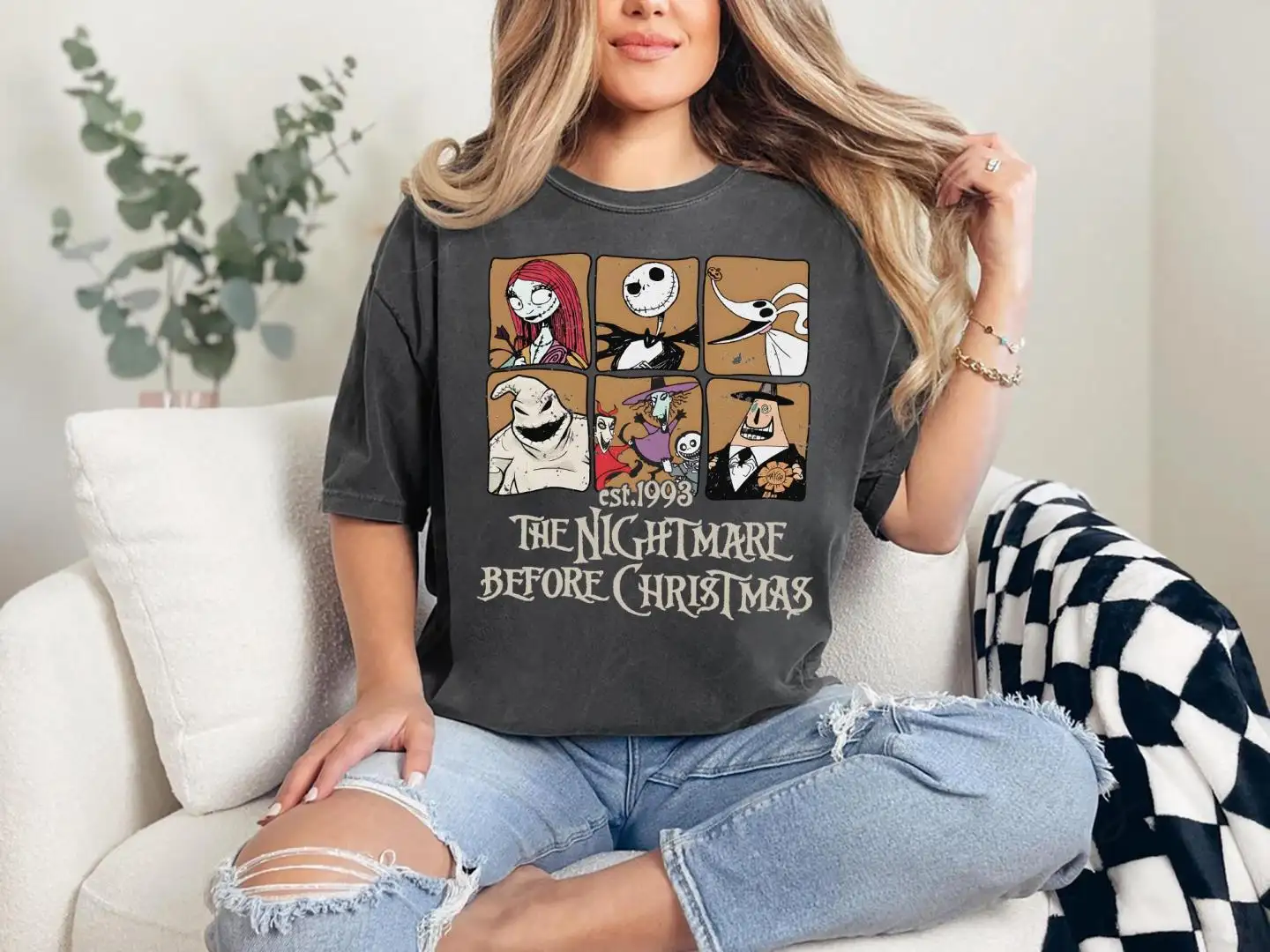 Nightmare Before Christmas Disney Halloween Shirt