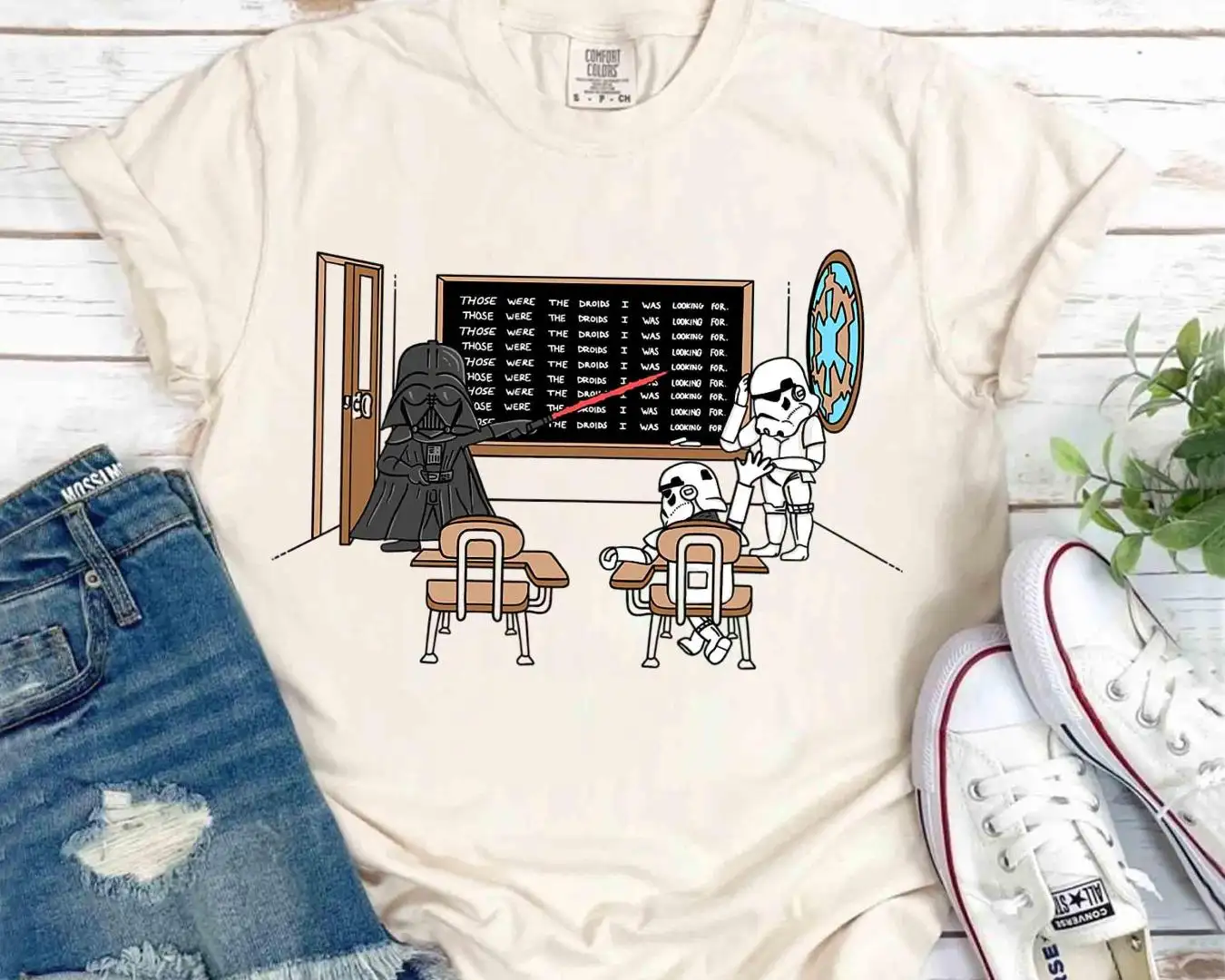 Funny Star Wars Darth Vader Shirt for Family Vacation