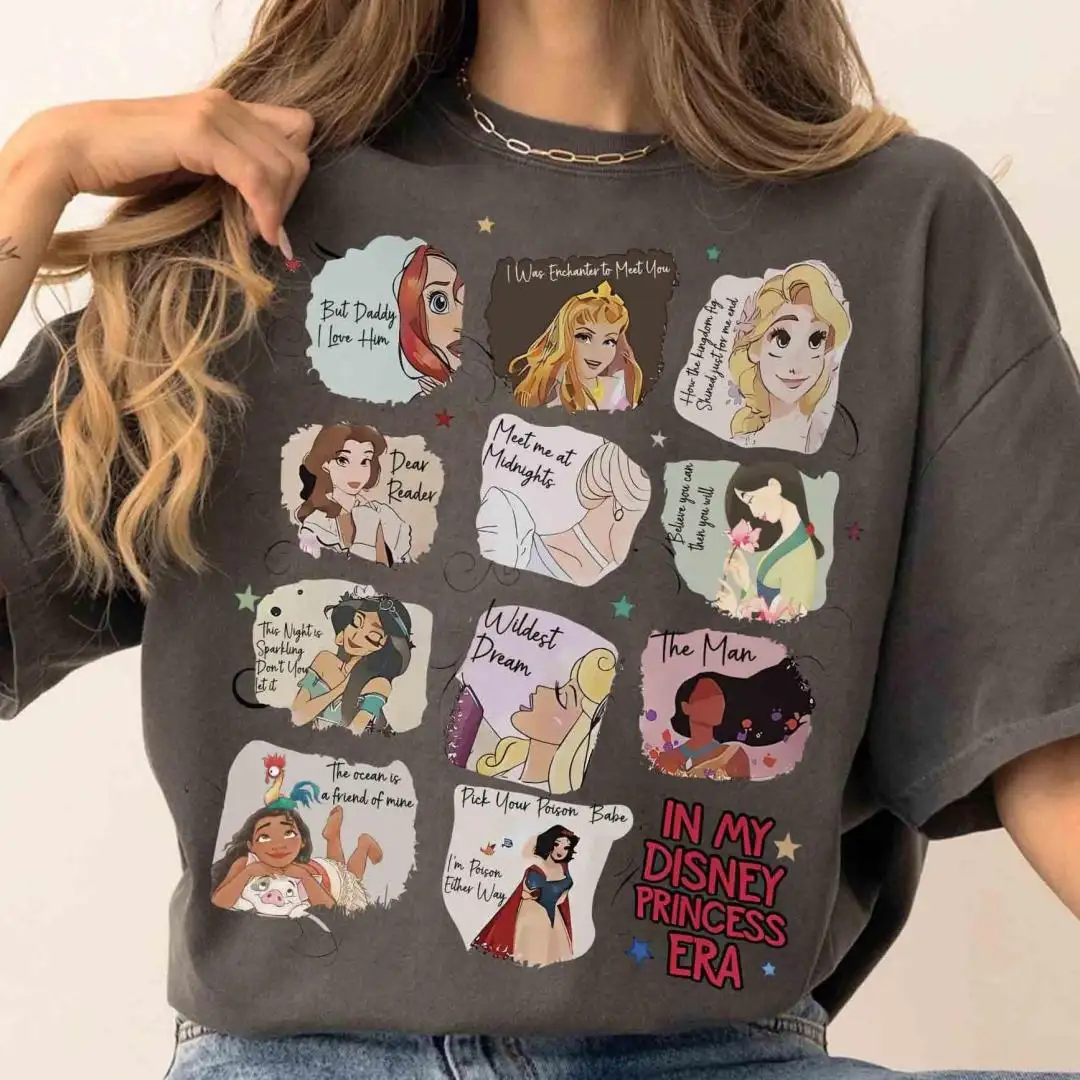 Disney Princess Eras Tour Shirt for Women