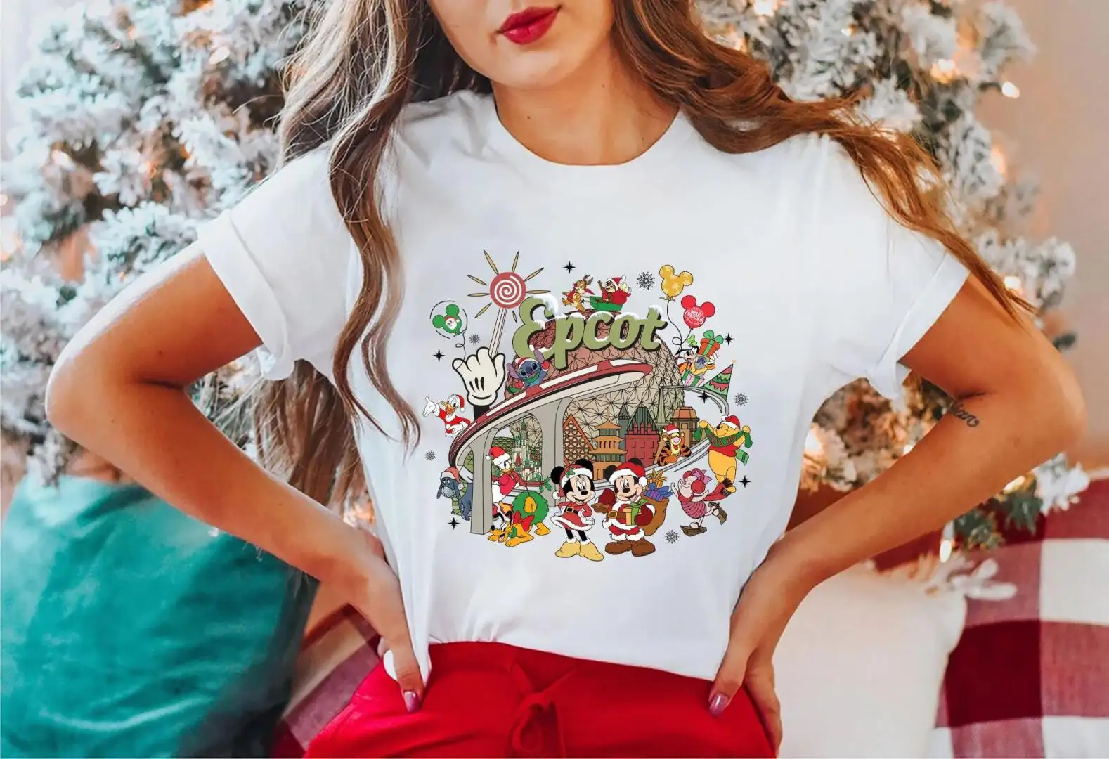 Disney Christmas Family Matching Party Shirt