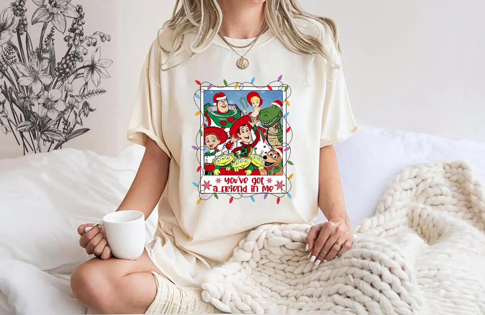 Toy Story Christmas Shirt for Disney Family Parties