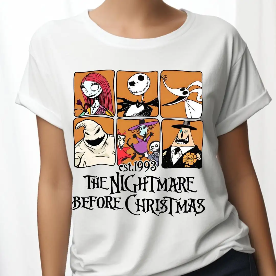 Disney Nightmare Before Christmas Halloween Shirt