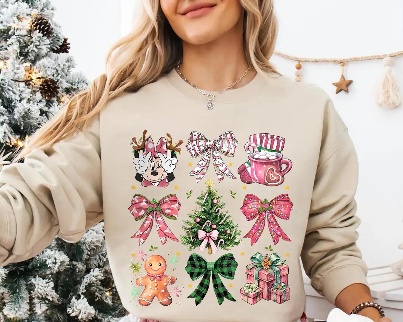 Disney Christmas Coquette Shirt for Minnie Mouse Lovers