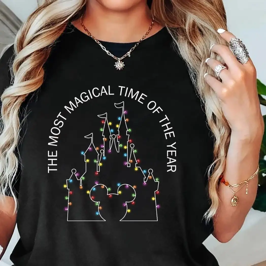 Disney Christmas Lights Shirt For Disney Lovers