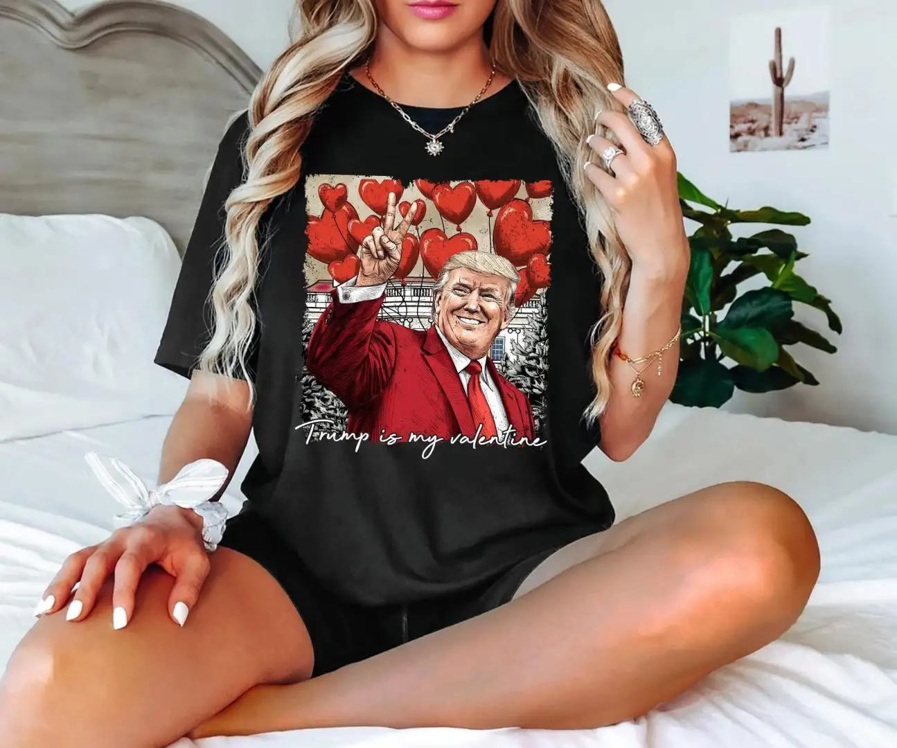 Trump Valentine Shirt for Patriotic Supporters Gift