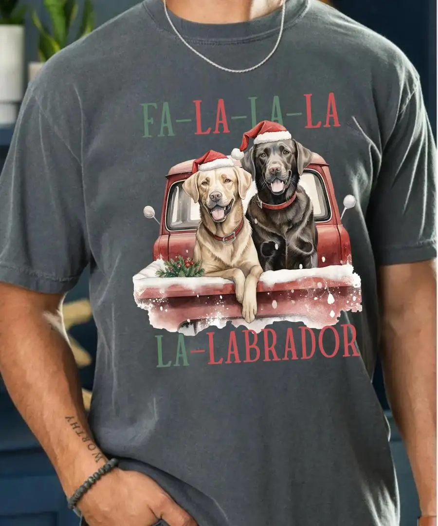 Funny Labrador Christmas Shirt for Dog Lovers