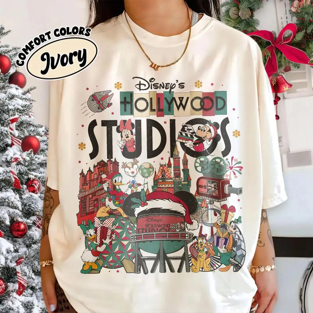 Disney Christmas Shirt | Vintage Mickey Holiday Sweatshirt