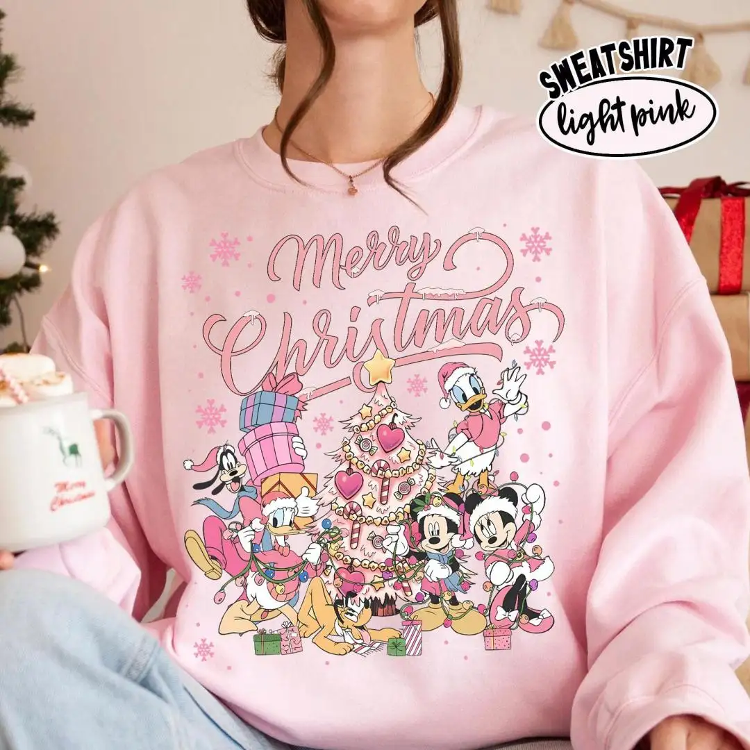 Vintage Disney Mickey Christmas Family Vacation Shirt