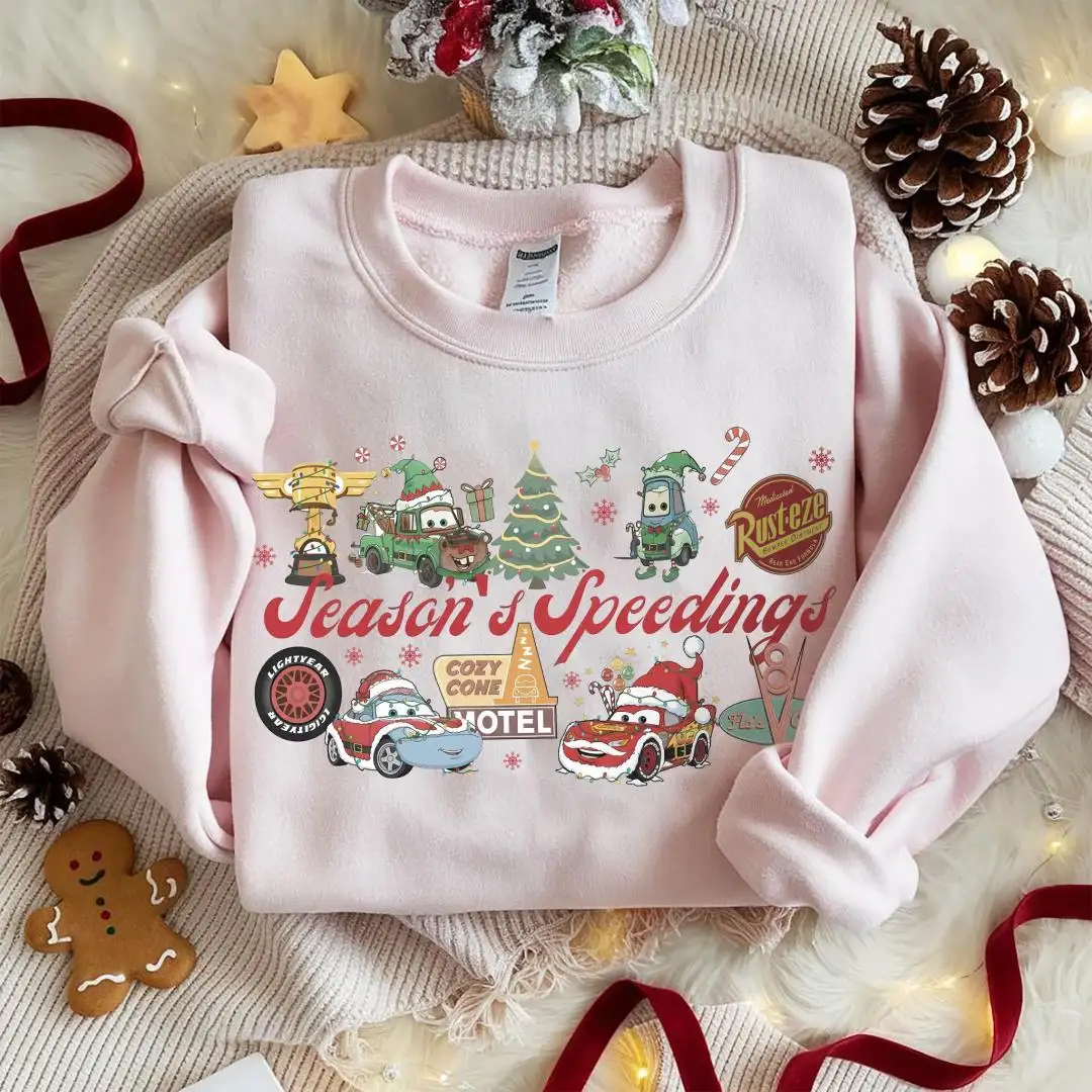 Disney Cars Christmas Shirt for Holiday Family Gifts