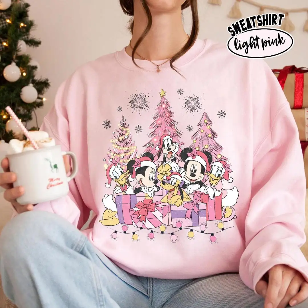 Disney Christmas Shirt | Cozy Holiday Crewneck for Family