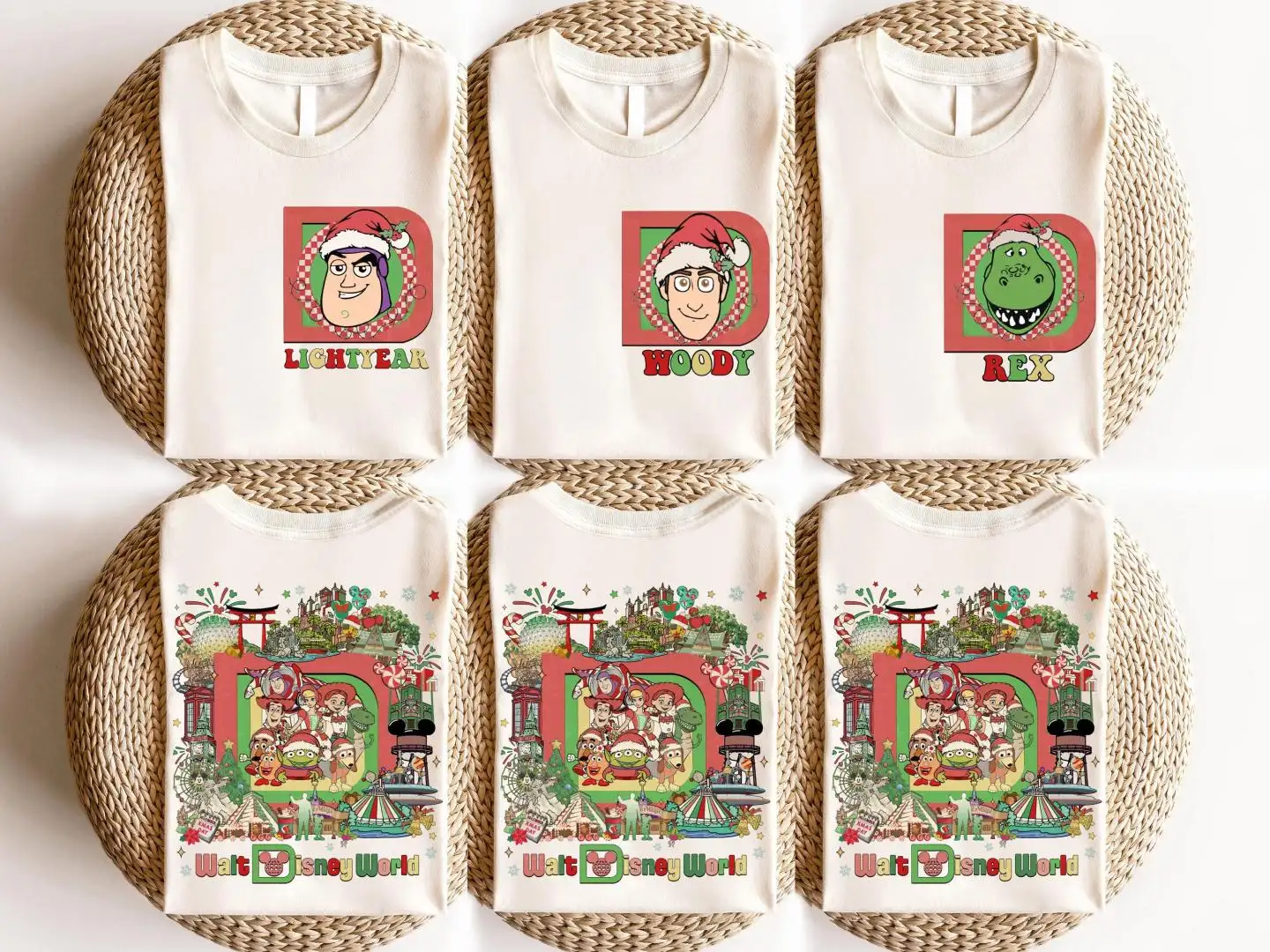 Disney Toy Story Christmas Shirt Family Matching