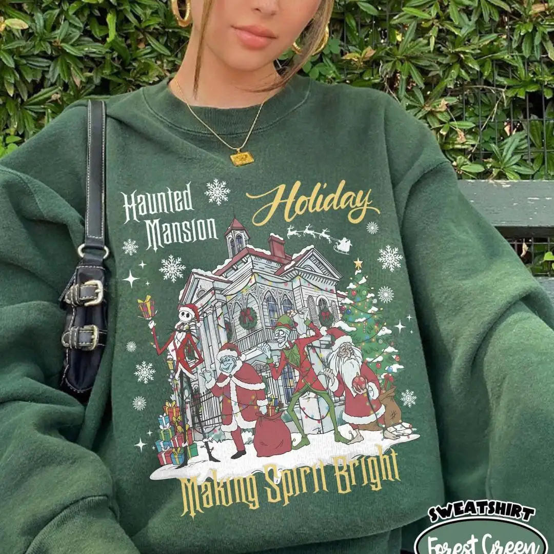 Disney Haunted Mansion Holiday Shirt for Christmas