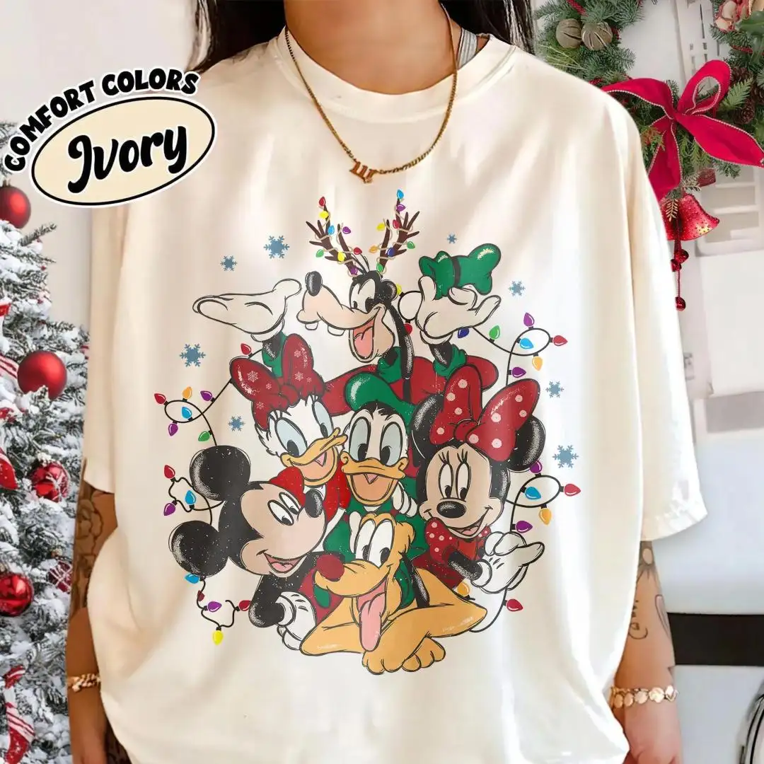 Disney Mickey Christmas Family Matching Holiday Shirt