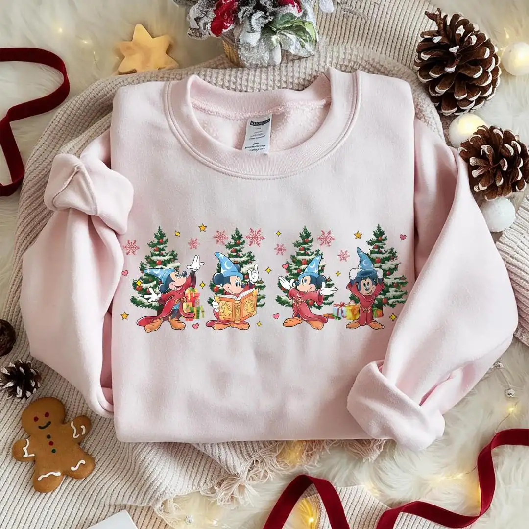 Disney Fantasia Mickey Christmas Shirt for Family Trips