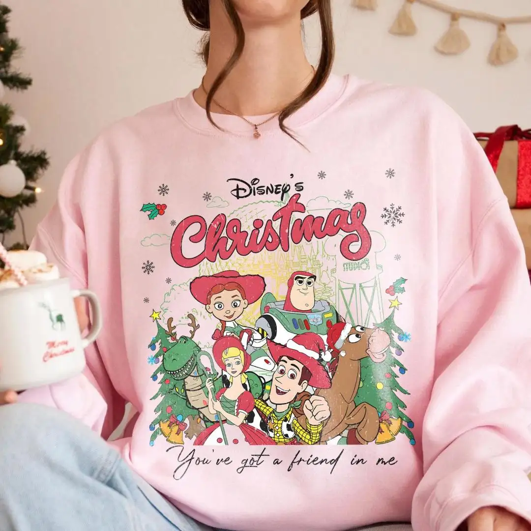Disney Toy Story Christmas Shirt for Family Parties