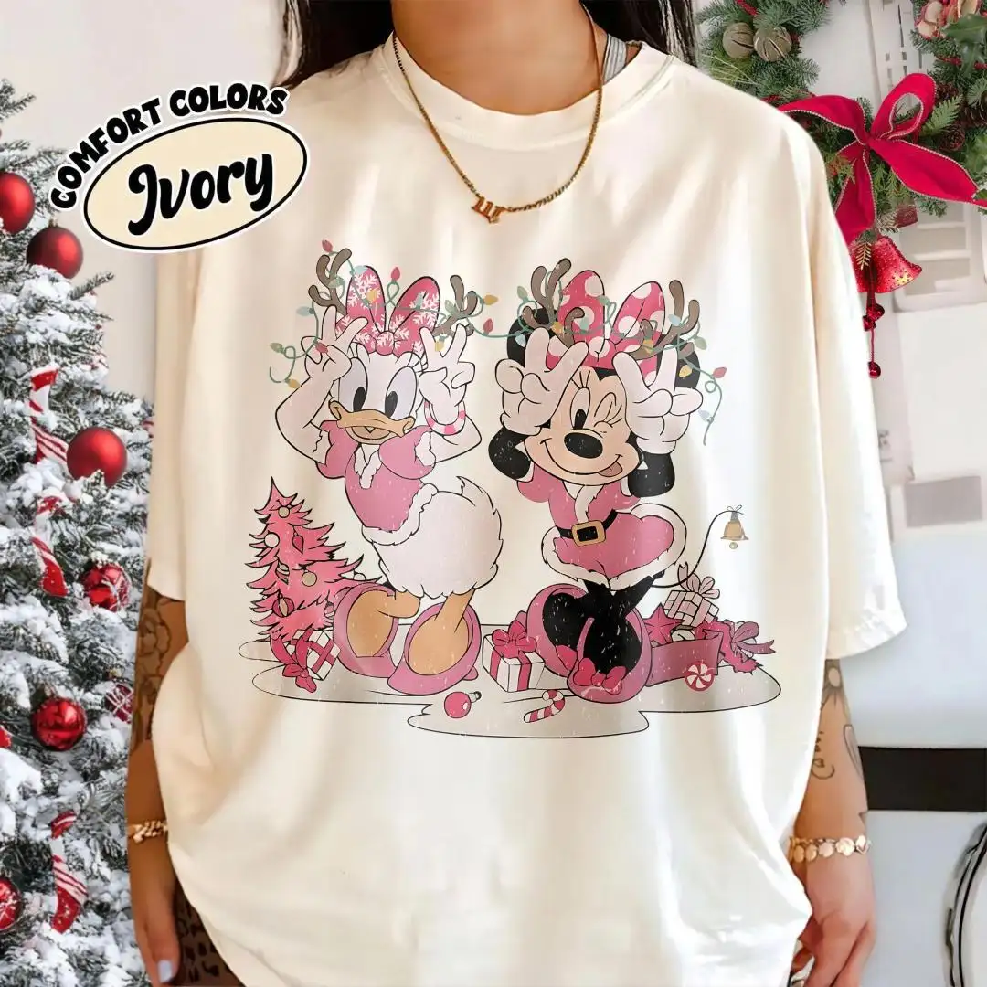 Vintage Disney Christmas Shirt for Family Matching