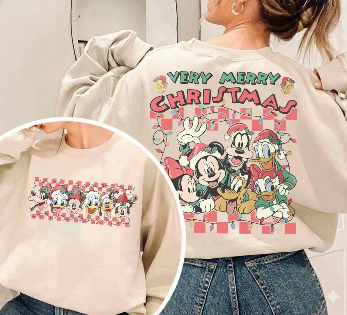 Disney Christmas Shirt | Mickey & Friends Holiday Family Matching