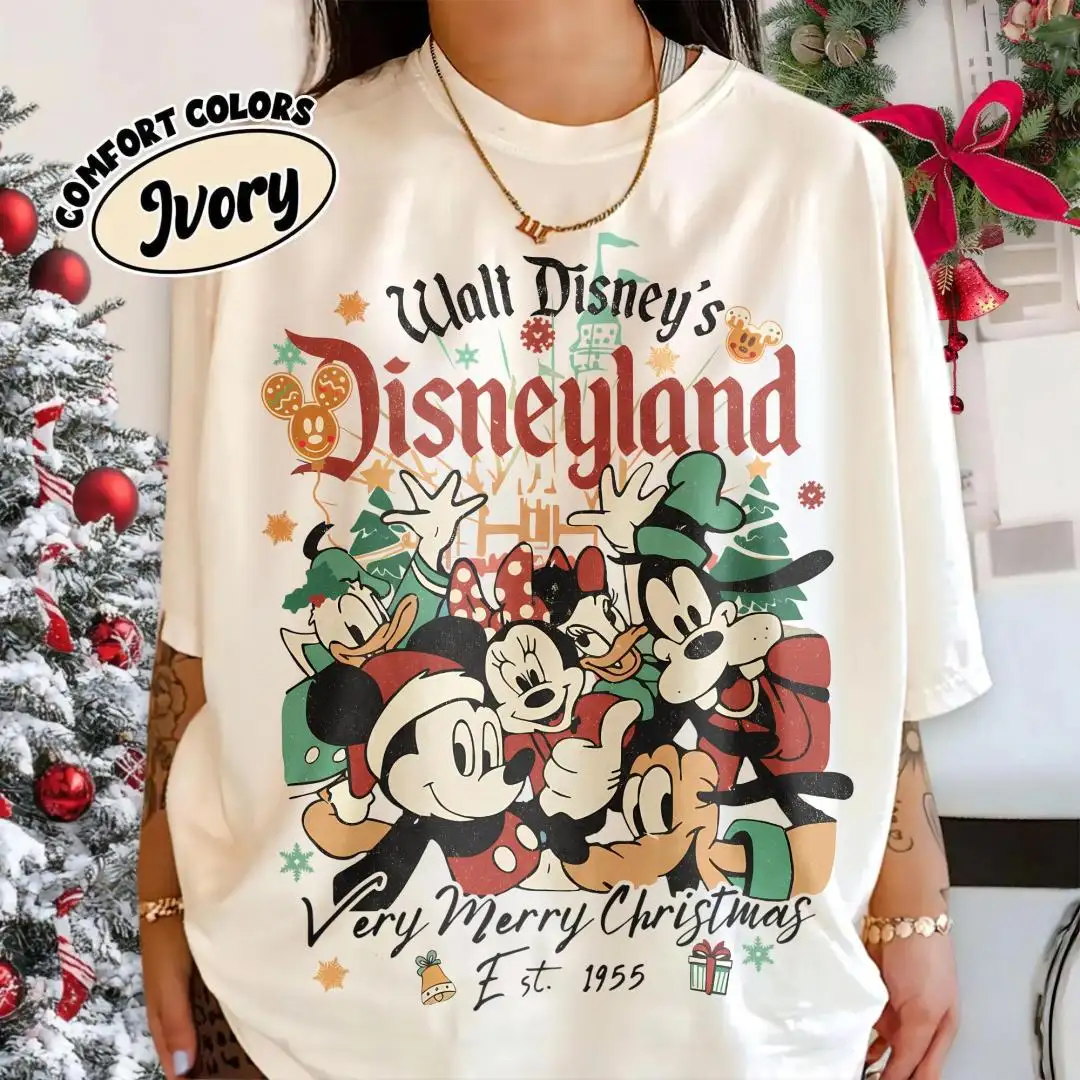 Disneyland Christmas Shirt for Family Vacation