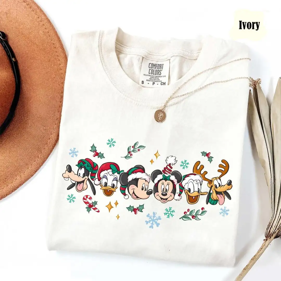 Disney Mickey Christmas Shirt for Family Holiday