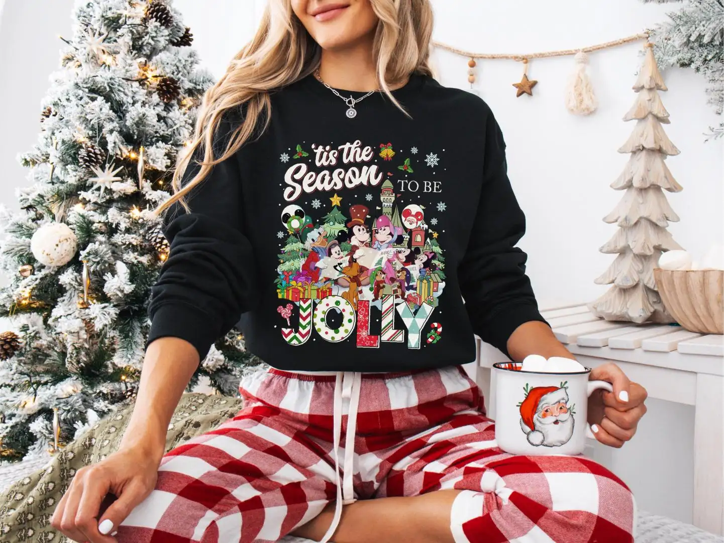 Christmas Disney World Mickey Shirt for Holiday Party