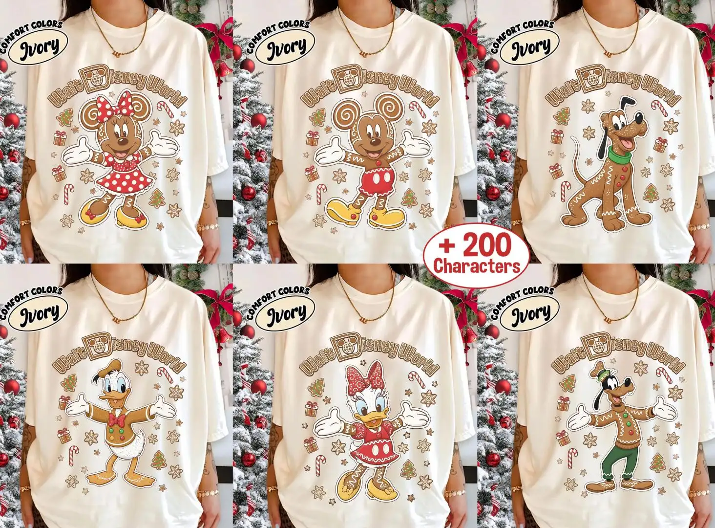 Vintage Disney Christmas Shirt for Family Trips