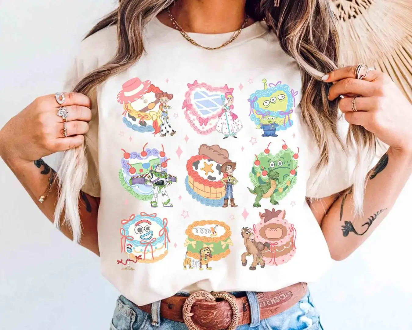 Disney Toy Story Cake Shirt for Family Vacation