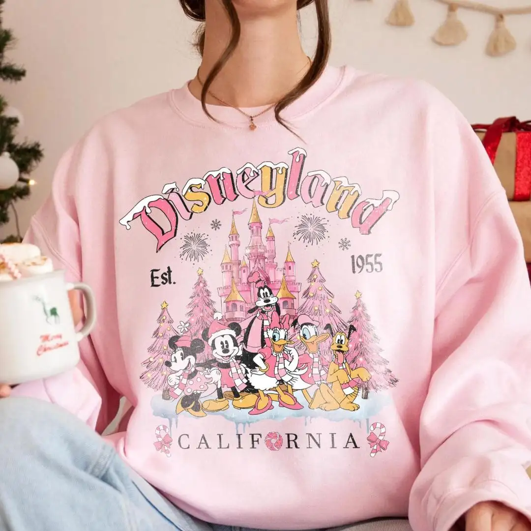 Retro Disneyland Christmas Shirt for Family