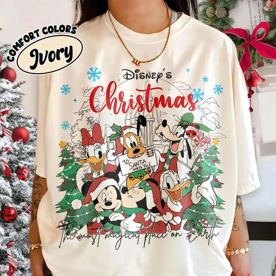 Disney Christmas Magic Kingdom Shirt for Family