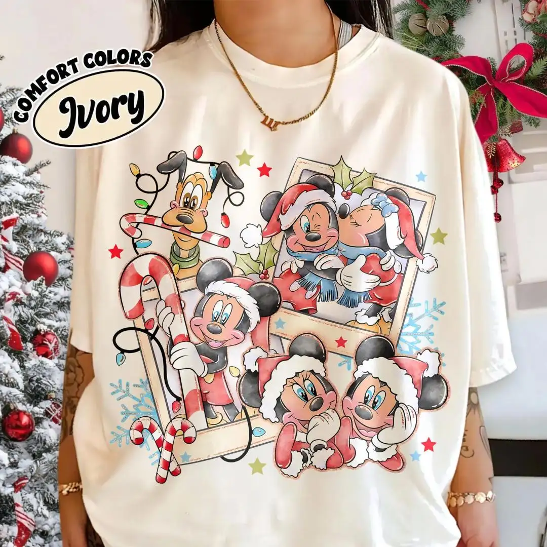 Disney Christmas Shirt | Mickey & Friends Holiday Sweatshirt