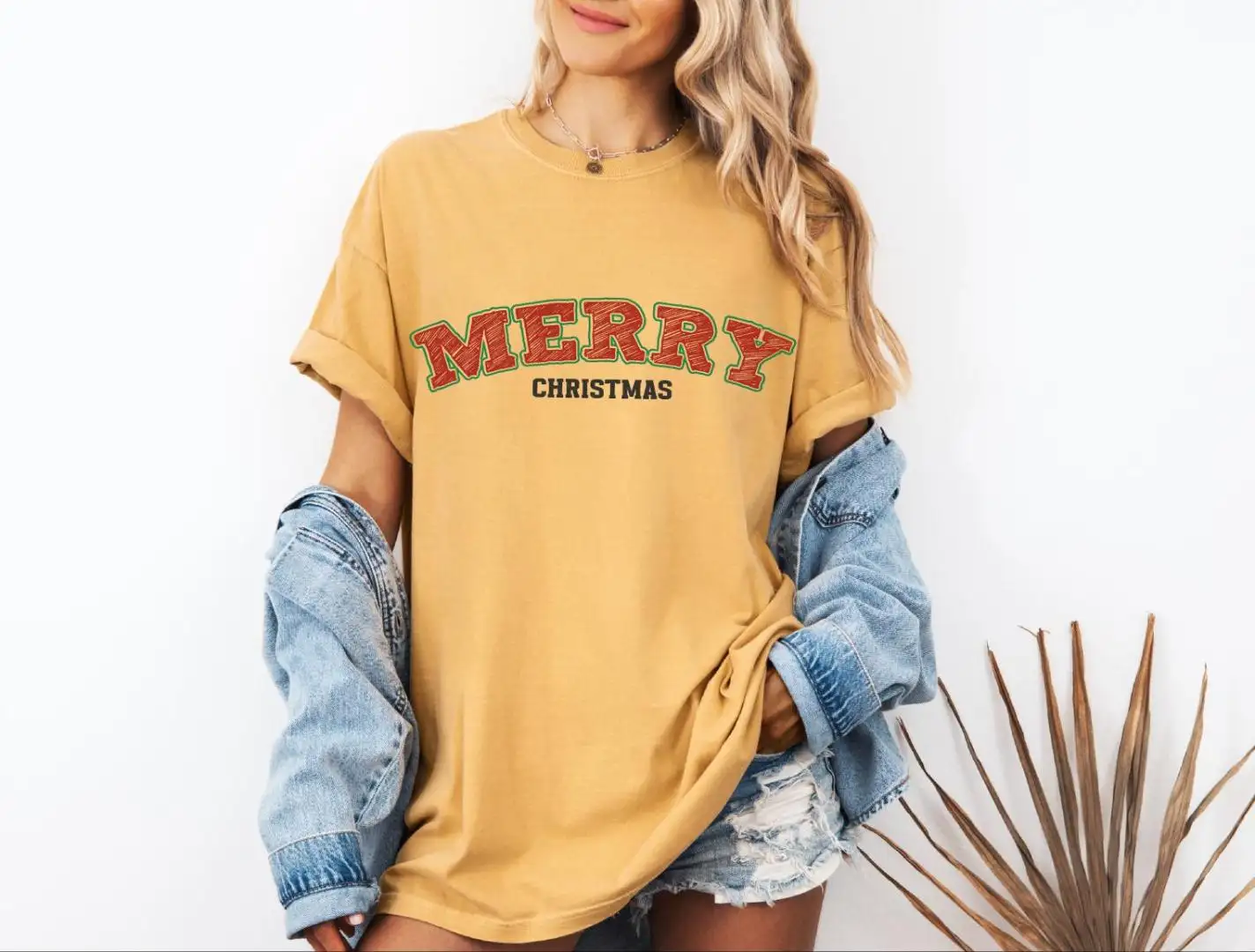 Comfort Colors Retro Christmas Shirt for Holiday Season