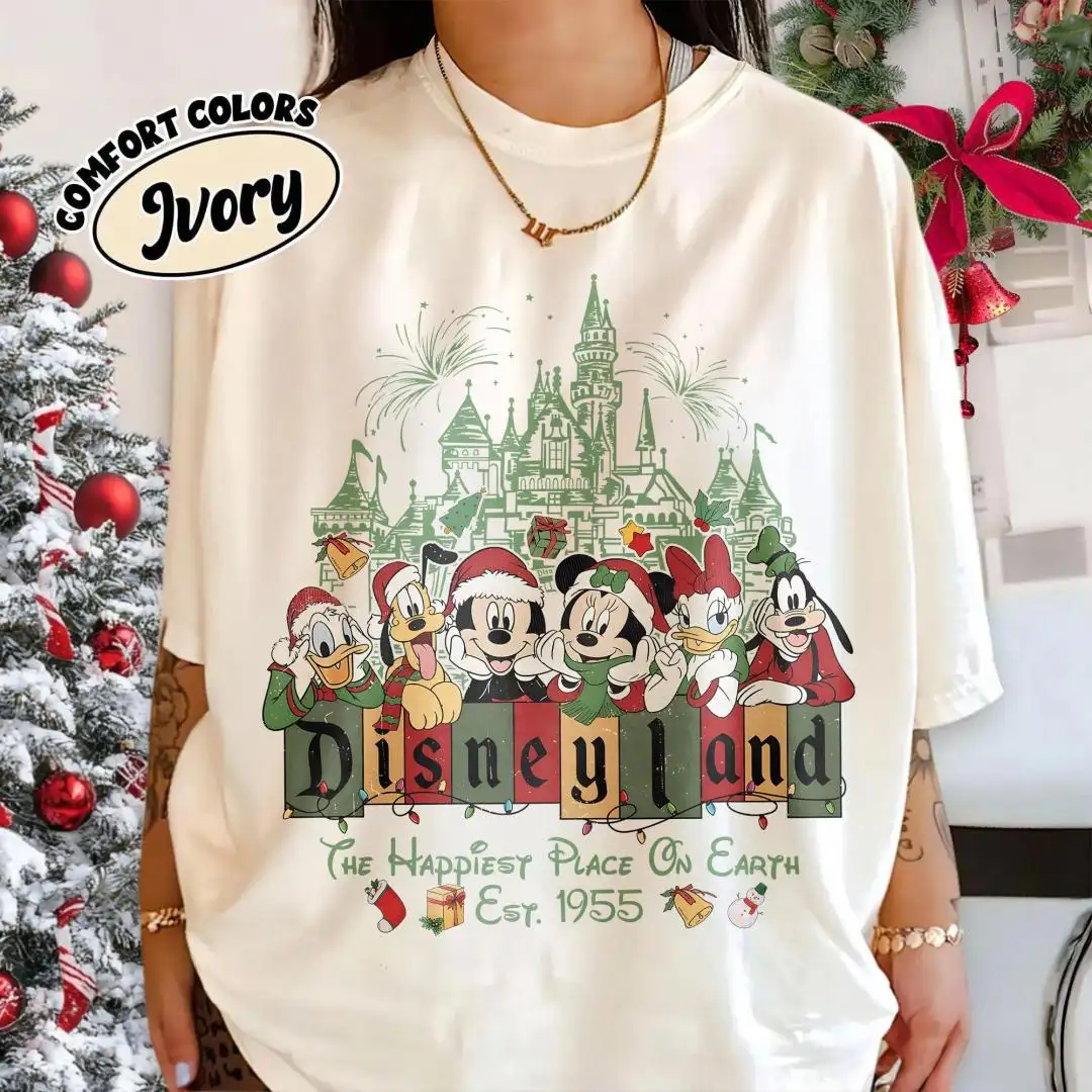 Disneyland Christmas Shirt | Mickey Holiday Family Shirt