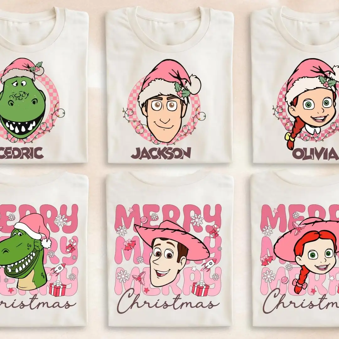 Disney Toy Story Christmas Shirt for Family Matching