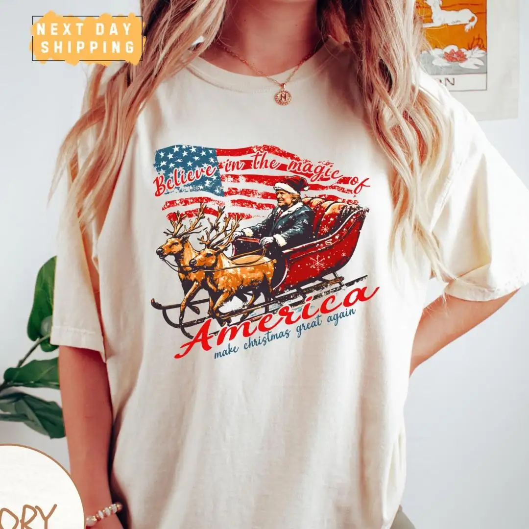 Trump Christmas Shirt | 47th President Holiday Apparel