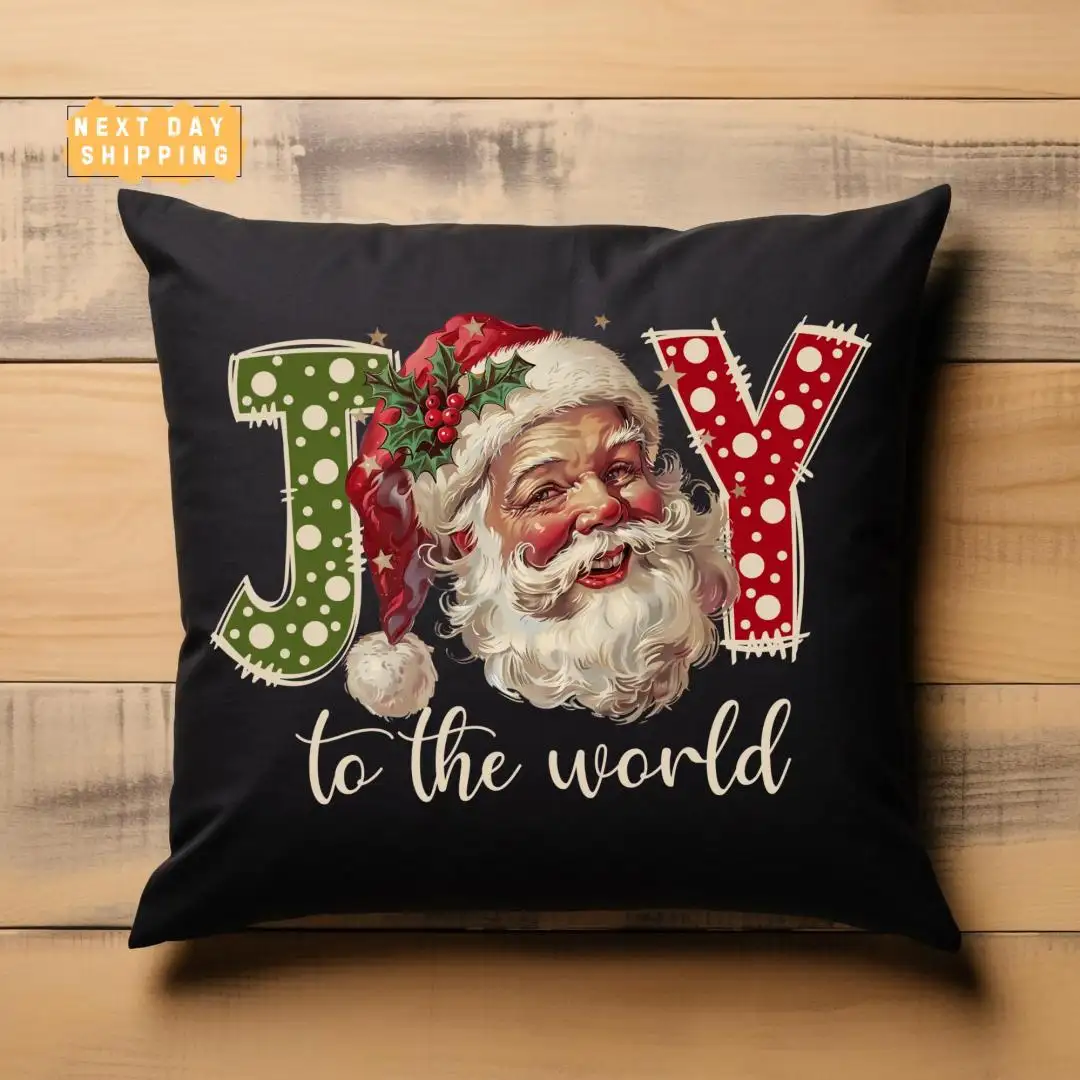 Retro Santa Christmas Shirt for Women
