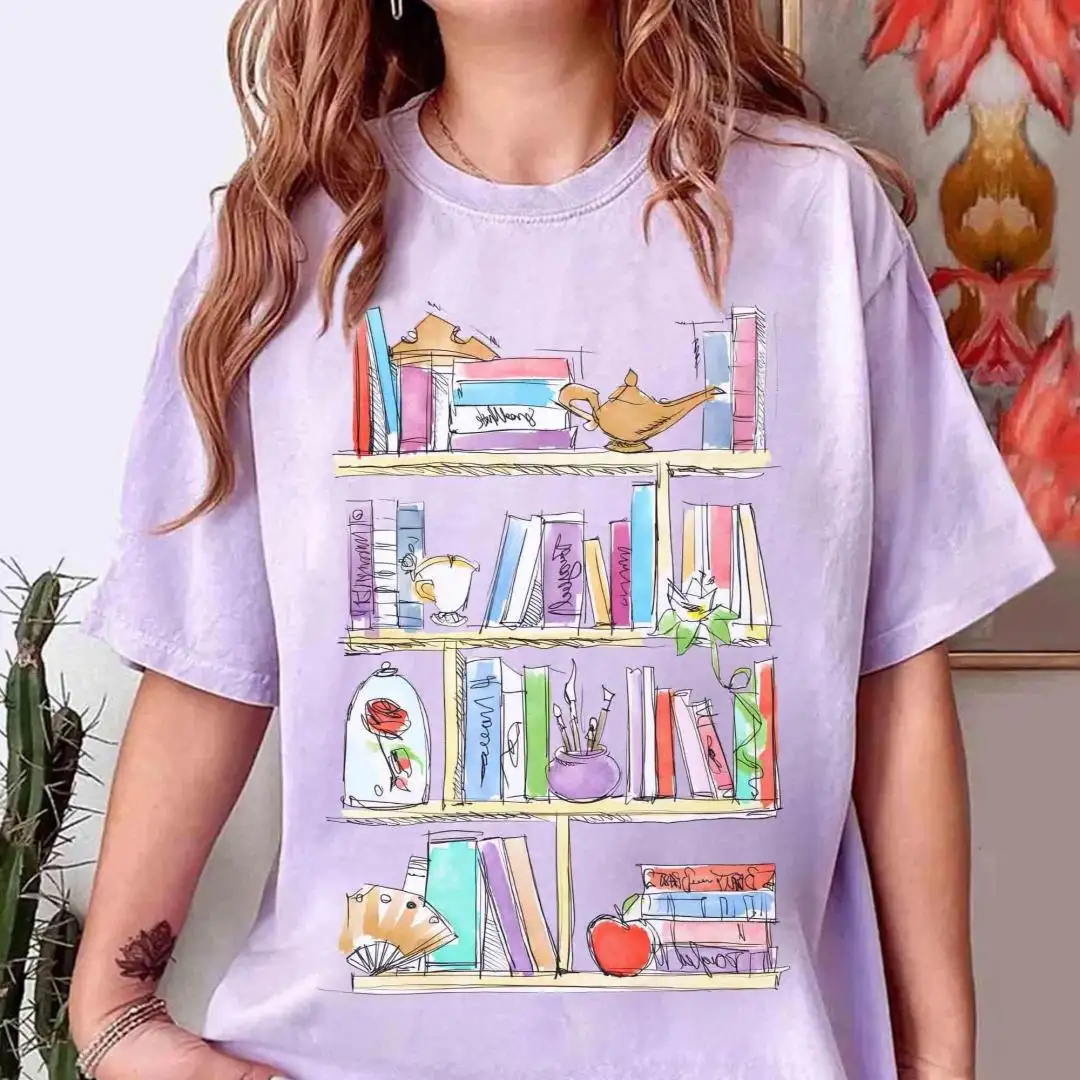 Disney Book Lover Shirt for Librarians & Teachers