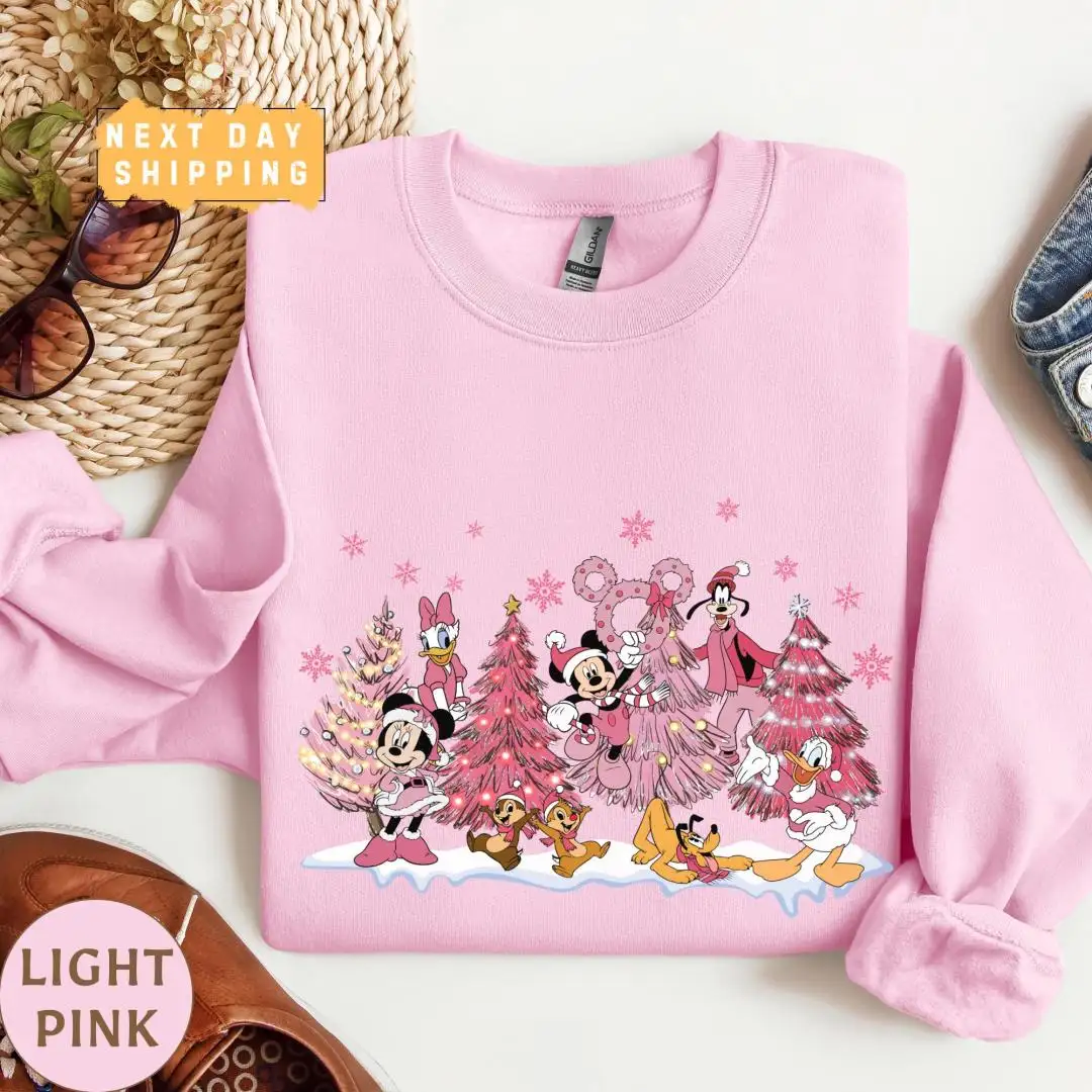 Vintage Disney Mickey Christmas Shirt for Girls